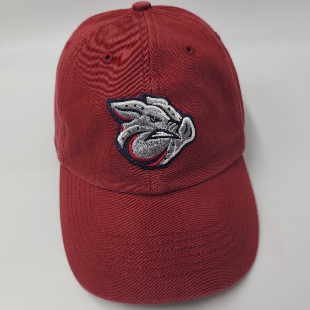Lehigh Valley IronPigs Hat Fitted M 47 Brand Franchise Red MiLB Baseball Men